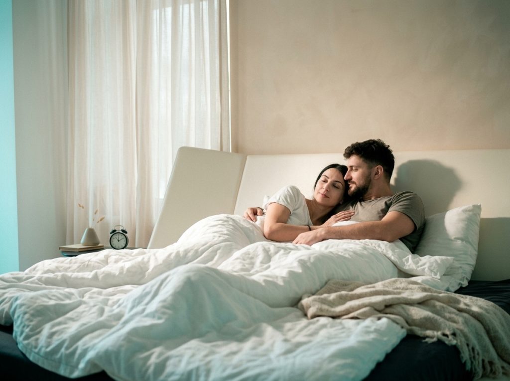 Finally, a way to cool down without freezing your partner: How dual‑zone temperature control helps couples sleep better together