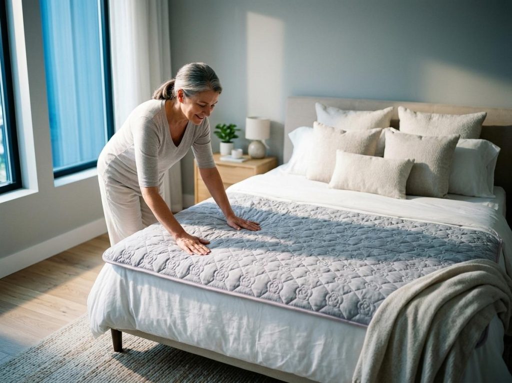 Hot flashes don’t stop just because it’s bedtime: Build a calmer, cooler sleep routine when temperature swings wake you up